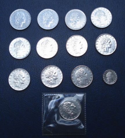 Lotto 277- repubblica 50 lire n. 13 monete vedi foto e descrizione - Foto 2