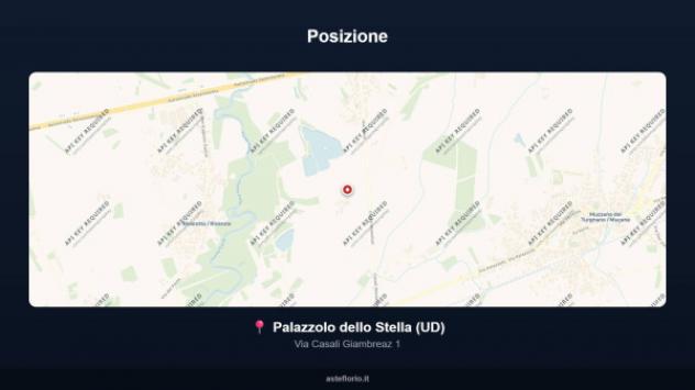 Immobile in asta di 453 m² con più di 5 locali e box auto in vendita a Palazzolo dello Stella - Foto 18