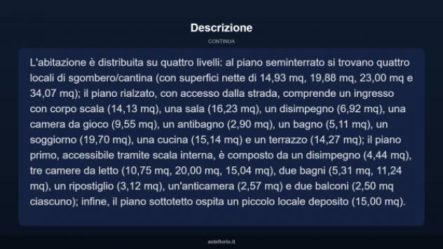 Immobile in asta di 331 m² in vendita a Villa Sant'Angelo - Foto 12