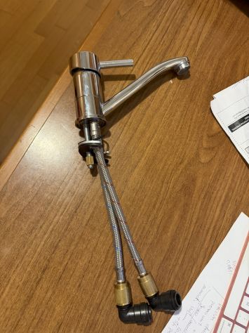 Rubinetto miscelatore Bagno Camper Laika - Foto 3
