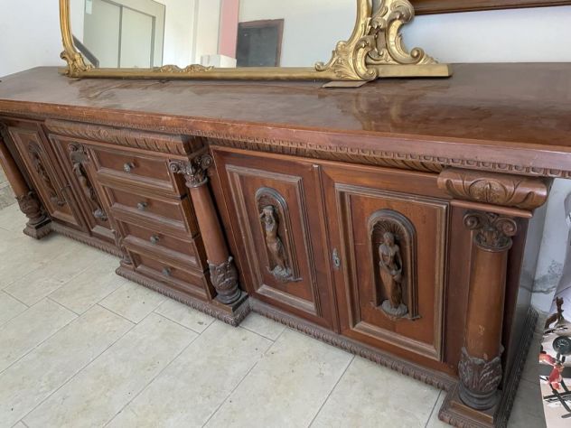 SET DI CREDENZA CON ALZATA, BUFFET - Foto 2