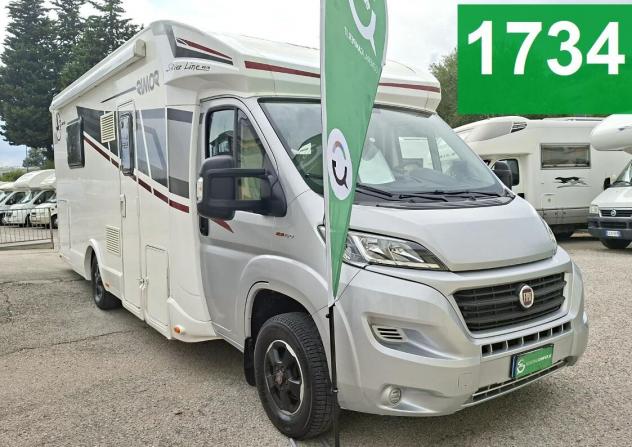 CAMPER RIMOR DUCATO SEMINTEGRALE 6 POSTI SEMIDINETTE BASCULANTE CLIMATIZZATORE LETTO NAUTICO FOTOVOLTAICO CAMPEGGIO USATI GENERALI 1734