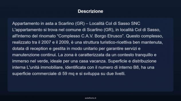 Immobile in asta di 59 m² in vendita a Scarlino - Foto 3