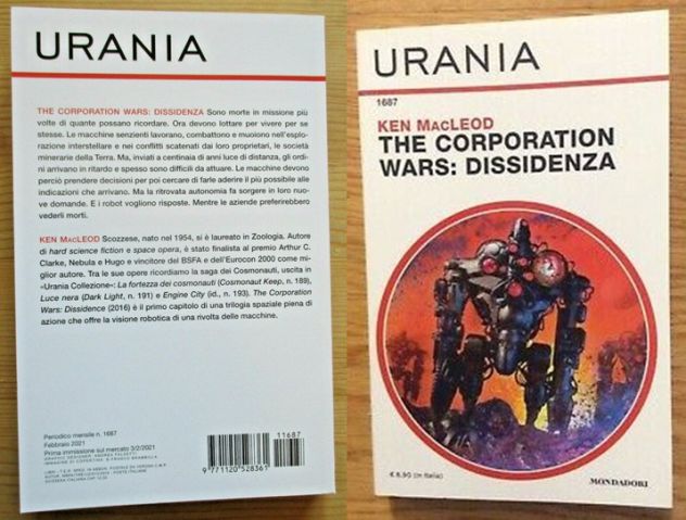 THE CORPORATION WARS: DISSIDENA, Kenneth Macrae MacLeod, Urania n. 1687. - Foto 5