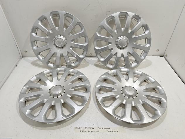 COPRI CERCHI FORD Fiesta 6° Serie 8V21-1130-JB (0817)