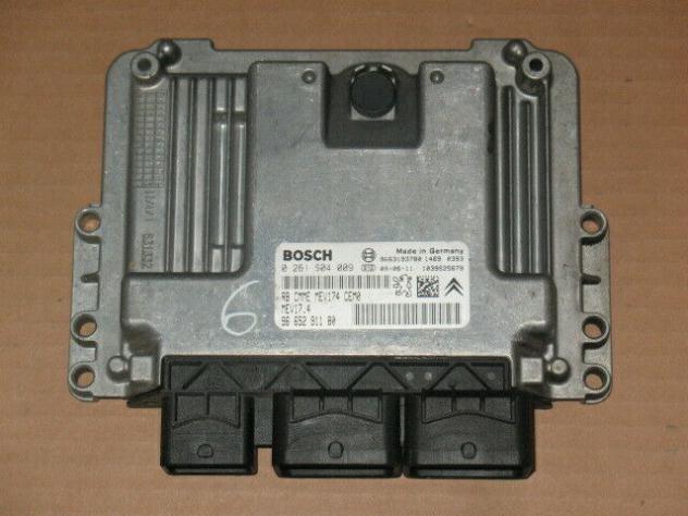 0261S04009 ECU CITROEN PEUGEOT 1.4 0261S04009 9665291180 9663193780 MEV17 4