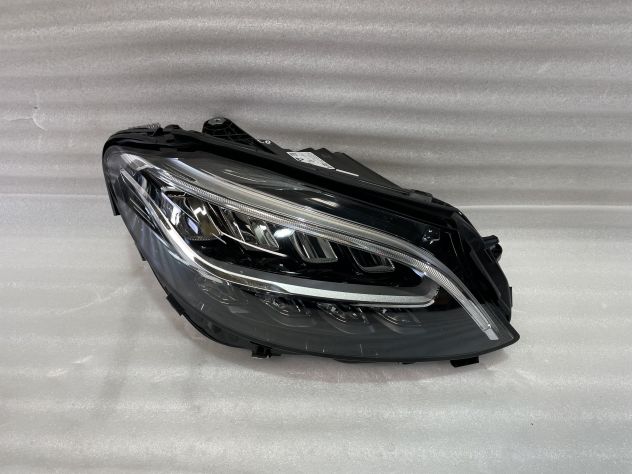 RICAMBI MERCEDES C-KLASA W205 FACELIFT PERFORMANCE RIGHT FANALI ANTERIORI - Foto 4