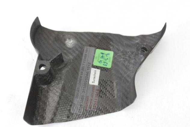 COVER CENTRALE DISTRIBUZIONE VERTICALE CARBONIO DUCATI HYPERMOTARD 939 SP 2016 - 2018 24511301B VERTICAL BELT COVER - Foto 5