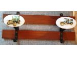 attaccapanni in legno e bachelite cm.40x15