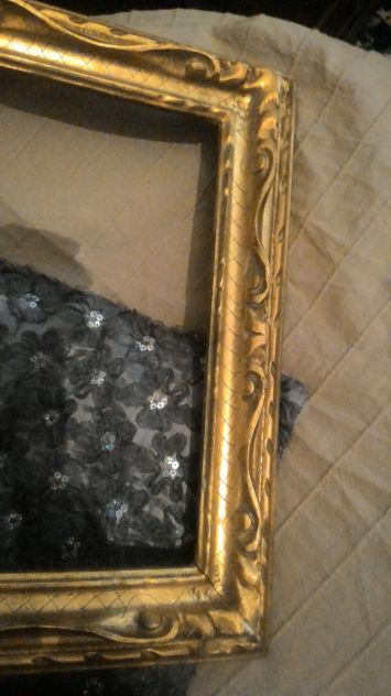 Cornice legno oro zecchino del xx secolo - Foto 8