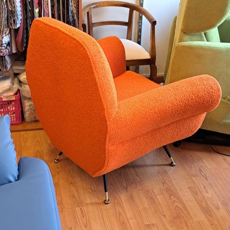 Poltrone stile Gigi Radice anni 50/60 - Foto 2