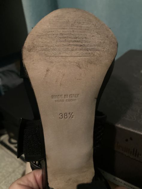 Sandali particolari tutti in pelle n 38,5 - Foto 4