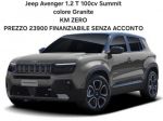 Jeep Avenger 1.2 T 100 cv Summit KM zero pronta consegna FINANZIABILE