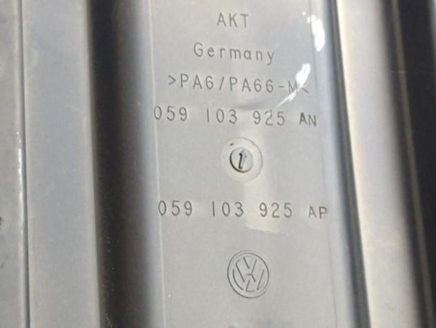 059103925AN RIVESTIMENTO COVER COPRI MOTORE VOLKSWAGEN TOUAREG 3.0 D 4X4 165KW AUT 5P (2007) RICAMBIO USATO - Foto 6