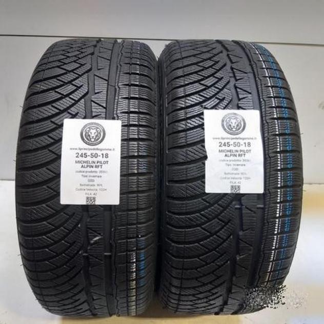 2 gomme 245 50 18 michelin a39361