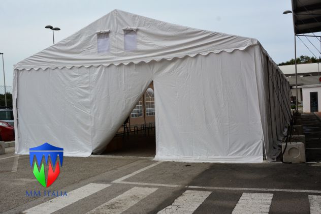 Tendoni 8 x 12 x 3,6 mt. Emergenza Covid19 per Mense, Ristoranti, Chioschi, Bar - Foto 7
