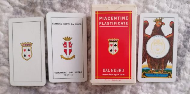 Mazzo di carte PIACENTINE Dal Negro.
