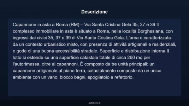 Immobile in asta di 260 m² in vendita a Roma - Foto 10