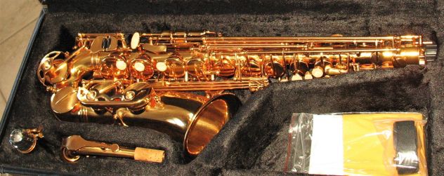 Sax Alto SELMER SA80 Style finitura in Oro Galvanico Nuovo - Foto 3
