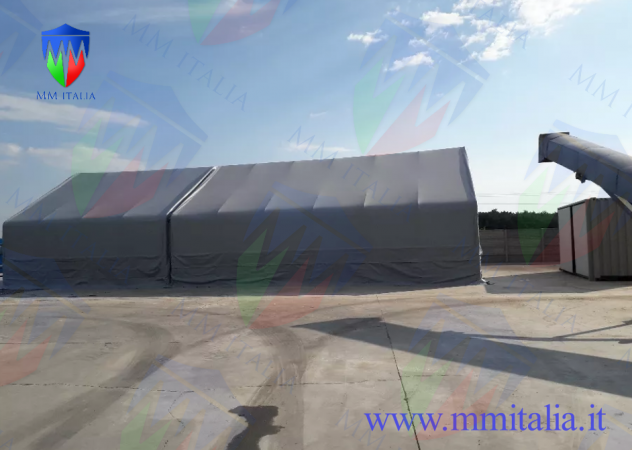 Agritunnel 9 x 32 x 5,38 mt. uso rimessaggio a Rovigo - Foto 2