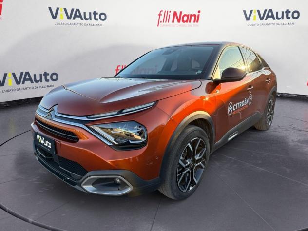 Citroën e-C4 motore elettrico 136 CV Shine