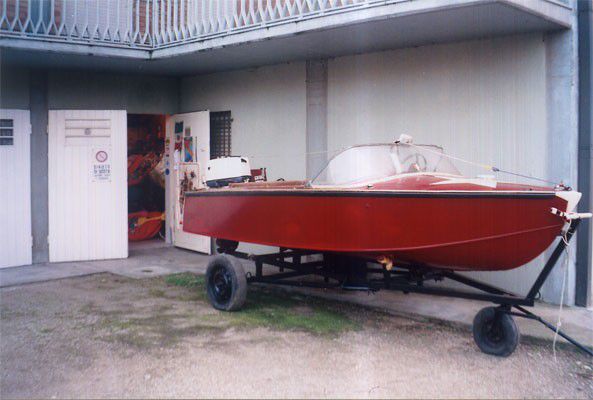 motoscafo d'epoca Tognacci Pellicano