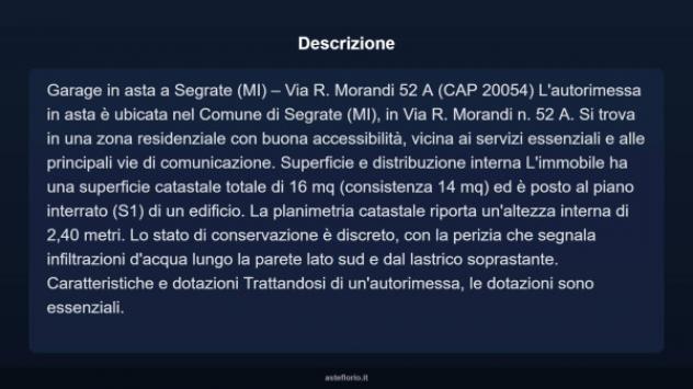 Immobile in asta di 16 m² in vendita a Segrate - Foto 5