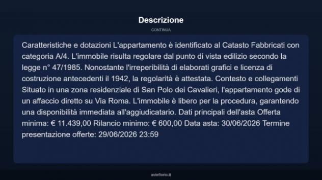 Immobile in asta di 411 m² in vendita a San Polo dei Cavalieri - Foto 4