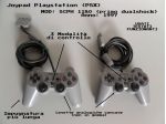 Joypad Playstation SCPH 1180 (anno 1997) analogici concavi, raro!