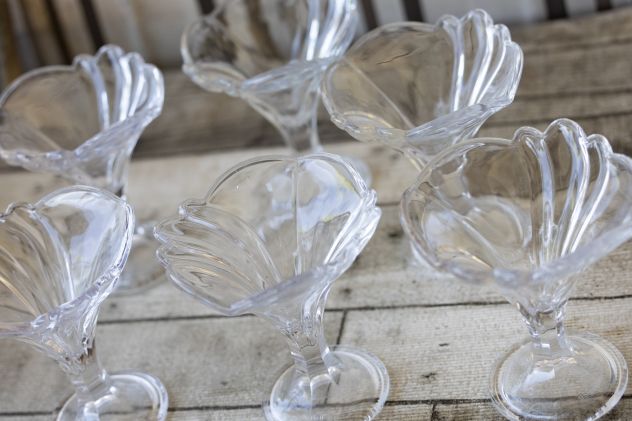 set di coppe gelato o macedonia