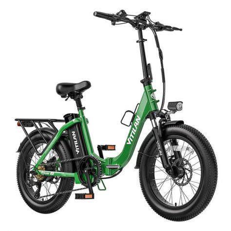 FAT BIKE PIEGHEVOLE VITILAN U3 750W 48V NUOVO - Foto 7