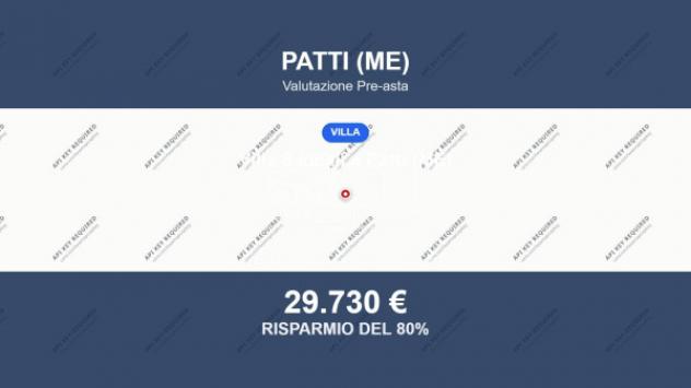 Immobile in asta di 182 m² con più di 5 locali in vendita a Patti