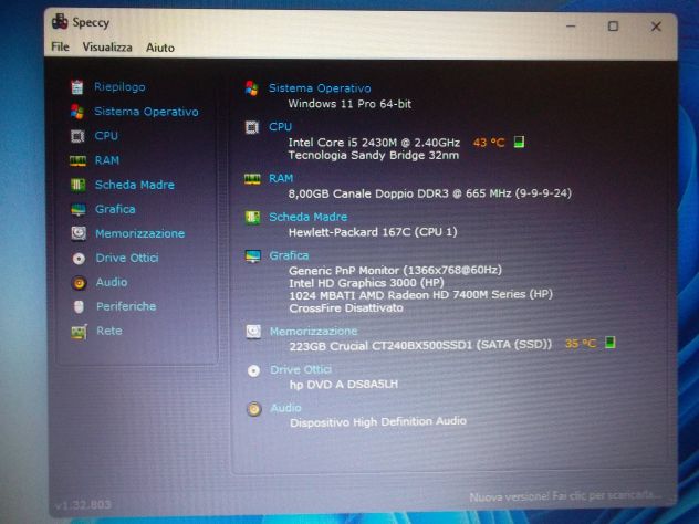 NOTEBOOK PORTATILE HP PROBOOK 4530S CORE I5+8GB+250SSD+WINDOWS 11 - Foto 5