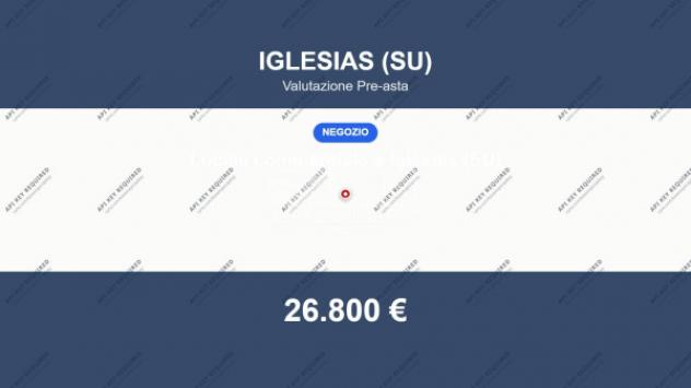 Immobile in asta di 21 m² in vendita a Iglesias