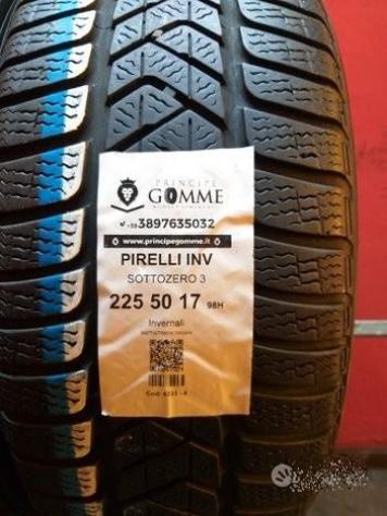 2 gomme 225 50 17 pirelli inv a4335 - Foto 2