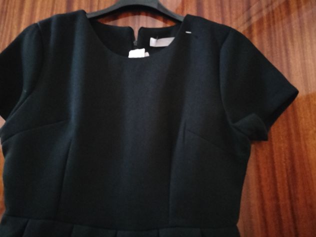 Abito elegante donna nero 46 48 nuovo - Foto 4