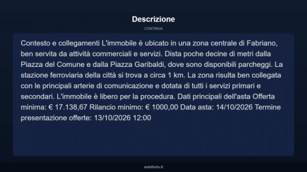 Immobile in asta di 110 m² in vendita a Fabriano - Foto 18