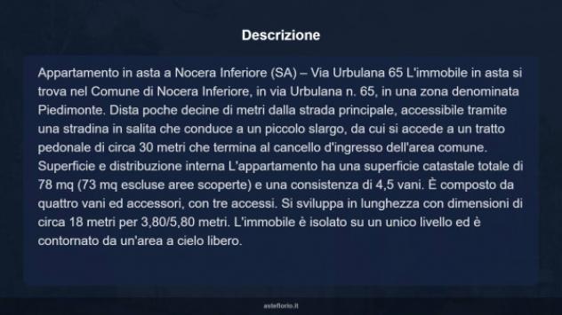 Immobile in asta di 78 m² in vendita a Nocera Inferiore - Foto 17