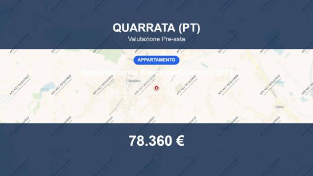 Immobile in asta di 103 m² con più di 5 locali in vendita a Quarrata