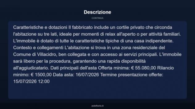 Immobile in asta di 180 m² con più di 5 locali in vendita a Villacidro - Foto 5
