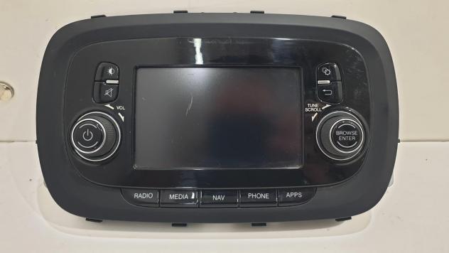FRONTALINO AUTORADIO FIAT 500 X Serie 07356616980 Diesel 1.3 (15) - Foto 2