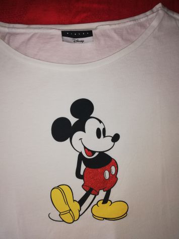 T Shirt Mickey Mouse bianca ,Taglia M da donna - Foto 2
