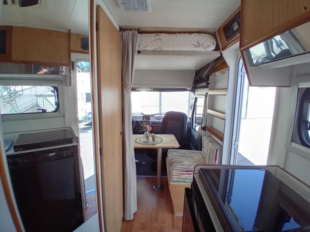 MOTORHOME MOBILVETTA DUCATO BASCULANTE FOTOVOLTAICO DINETTE A FERRO DI CAVALLO CAMPEGGIO CAMPER USATI GENERALI 1729 - Foto 9