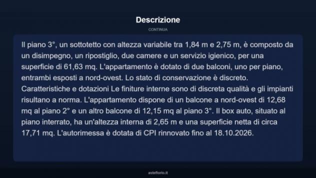 Immobile in asta di 101 m², box auto in vendita a Campagna - Foto 8