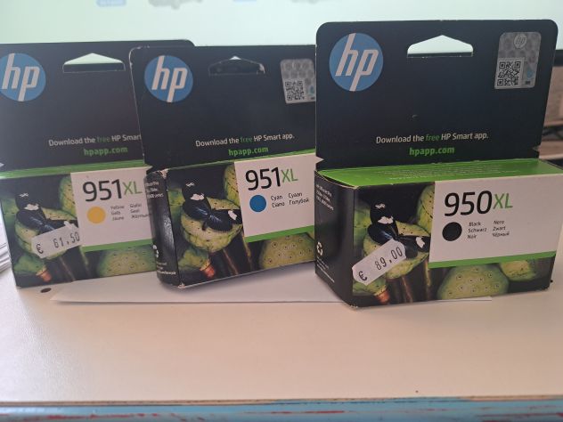 CARTUCCE STAMPANTE HP ORIGINALI