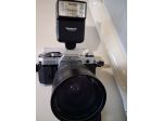 Vendo Canon AE-1 + obiettivo Tokina + flash – Fotocamera analogica vintage