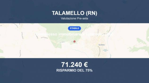 Immobile in asta di 1070 m² in vendita a Talamello