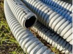 TUBO PVC CORRUGATO GIARDINO LAVORI