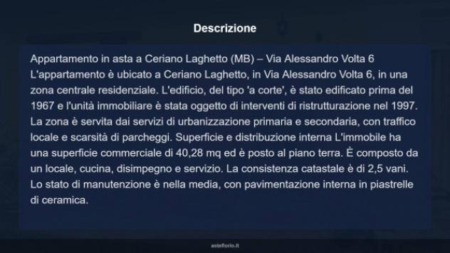 Immobile in asta di 40 m² in vendita a Ceriano Laghetto - Foto 14