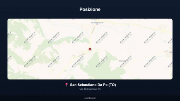 Immobile in asta di 295 m² con più di 5 locali in vendita a San Sebastiano da Po - Foto 2